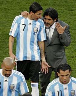 Maradona: ‘Temos mais fome de glória que os alemães’