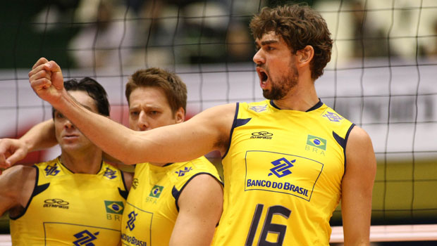 Võlei: Lucão projeta jogos duros para o Brasil na Liga Mundial