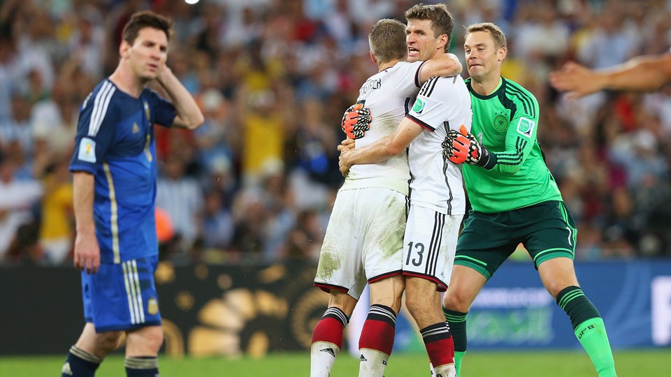 Copa 2014: Thomas Müller comemora o título que tanto desejava