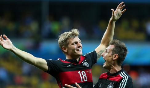 Kroos entrou na seleção do Futebol Interior