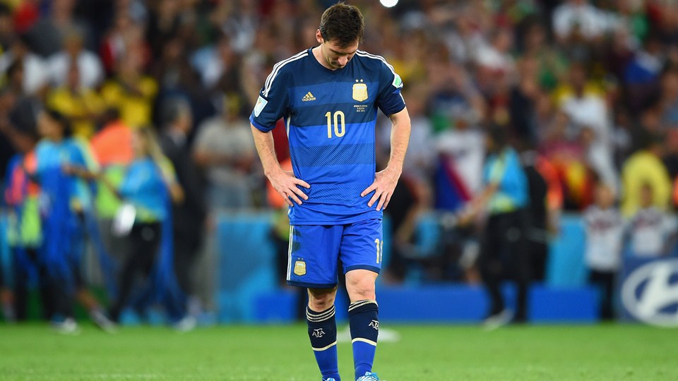 Copa 2014: Messi lamenta oportunidade perdida de ser campeão
