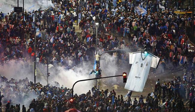 Copa 2014: Buenos Aires tem confusão e vandalismo após vice