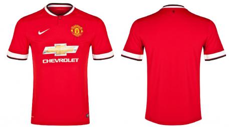 Camisa oficial do Manchester para 2015 será trocada a fornecedora