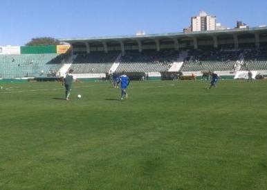 Jogo-treino entre Guarani e Santo André, no Brinco de Ouro
