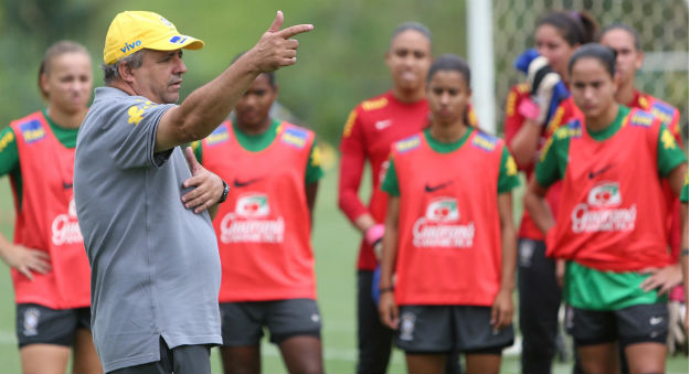 Vadão acompanha preparação da Seleção Sub20 Feminina