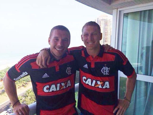 Podolski é da nação? Craque da Alemanha não descarta jogar no Flamengo