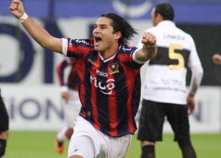 Beltrán fez dupla com Angel Romero no Cerro Porteño