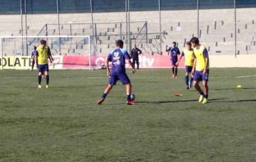 Treinamento do São José para o jogo-treino sábado
