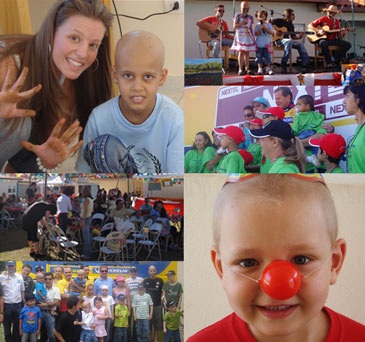 Atletas brasileiros se únem para ajudar as crianças do Hospital Boldrini