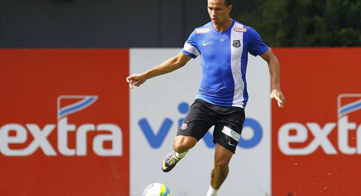 Contundido, Leandro Damião volta a desfalcar o Santos