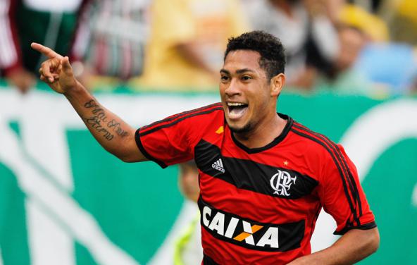 Hernane, o Brocador, atacante do Flamengo