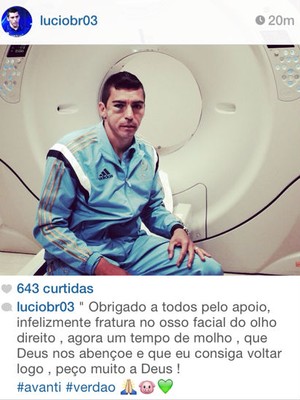 Após ofensa, Lúcio se desculpa e deseja sorte a Manoel