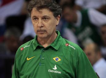 Rubén Magnano, treinador da seleção brasileira de basquete masculino