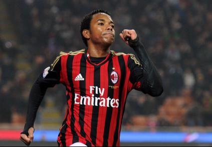 Robinho não deve permanecer no Milan