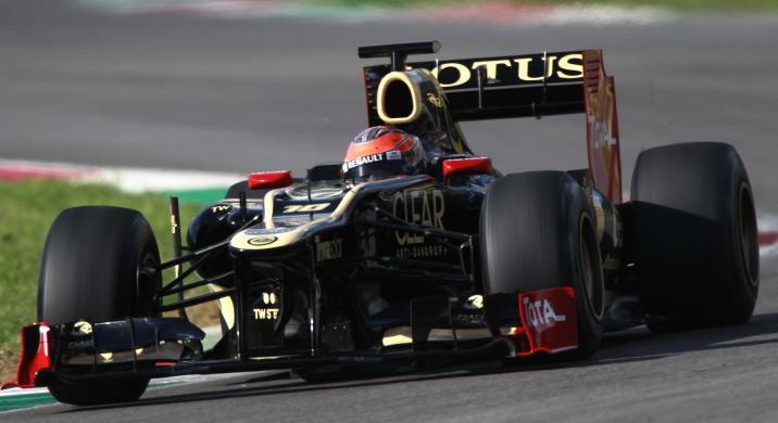 Grosjean é piloto da Lotus