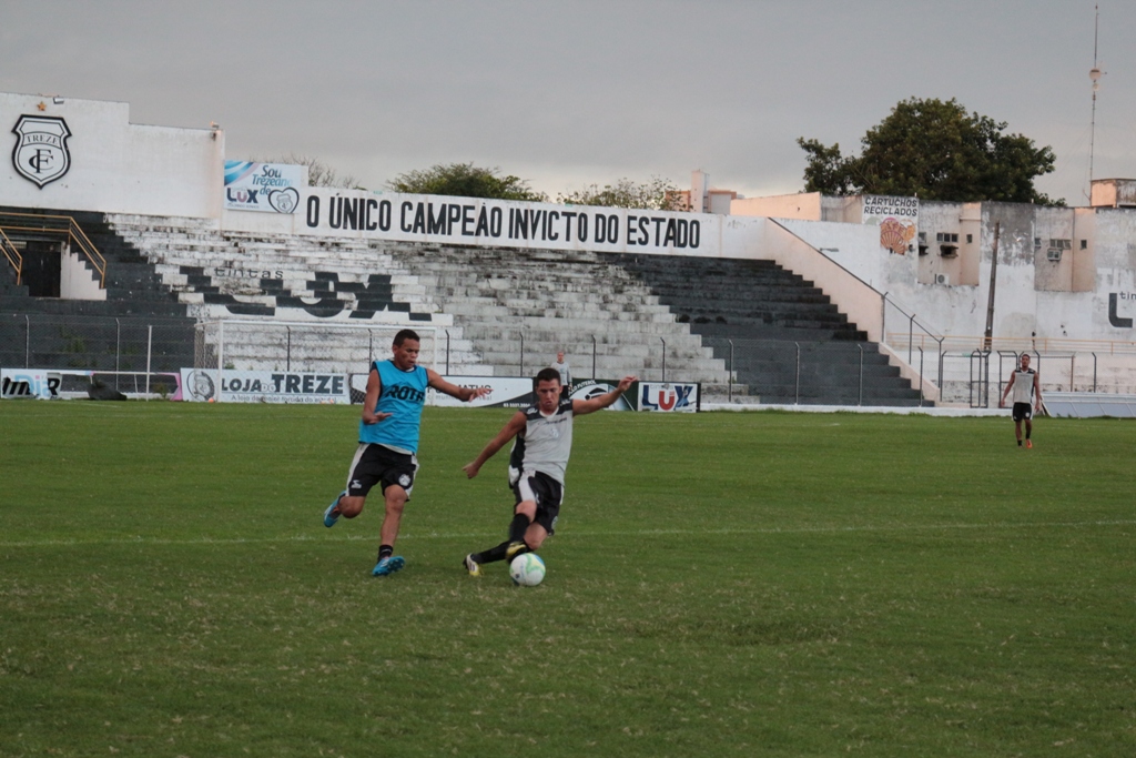 Série C: Treze trabalha visando o confronto contra o Paysandu