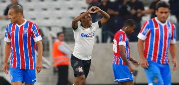 Corinthians 3 x 0 Bahia –  “Novo”Timão dá show e praticamente carimba a vaga