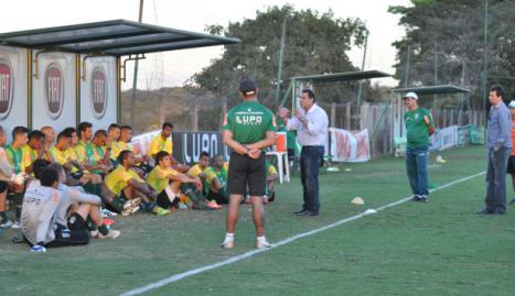Palestra com os jogadores