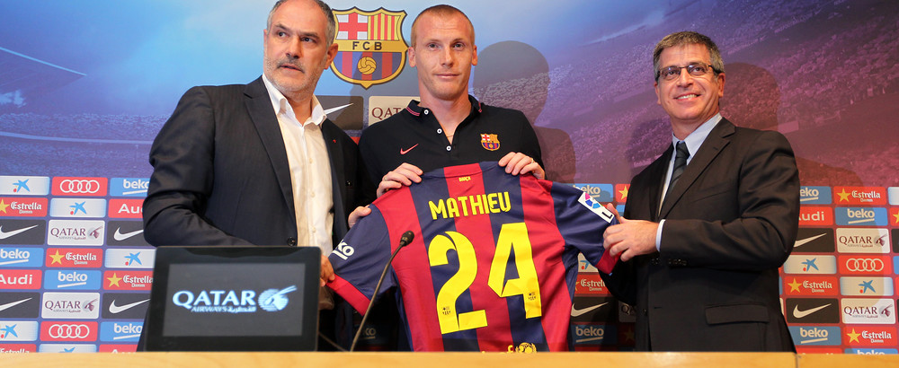 Espanhol: Mathieu revela apoio de Luiz Enrique para reforçar Barça