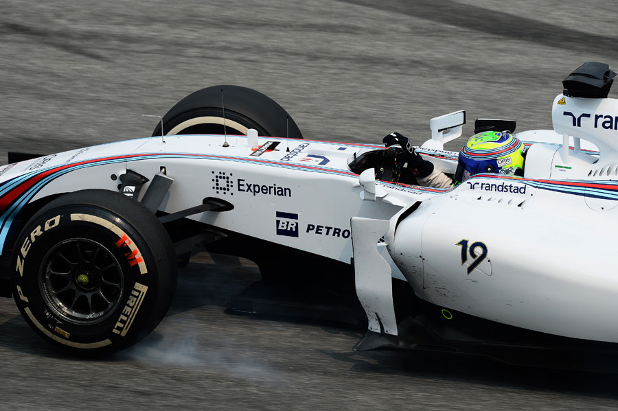 Fórmula-1: Massa se mostra frustrado com a estratégia da Williams