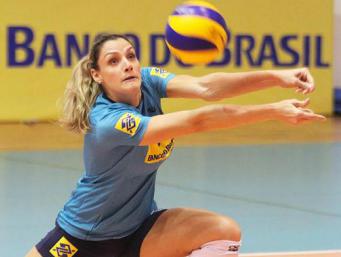 Andreia nunca atuou pela seleção brasileira de vôlei