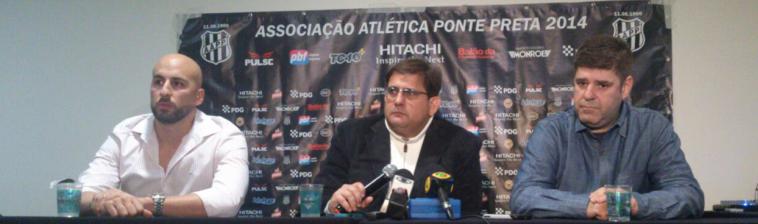 Ponte Preta na competência do seu treinador e com inabilidade de seus dirigentes