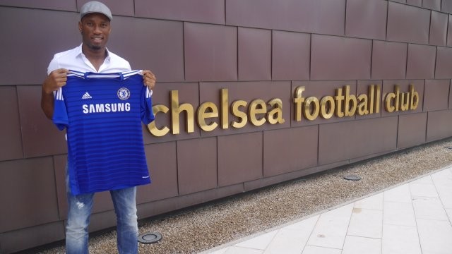 Inglês: Drogba celebra volta ao Chelsea: ‘Foi uma decisão fácil’