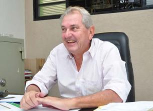 Diretor de futebol do Barretos Milton Aparecido da Silva, o “Miltão”