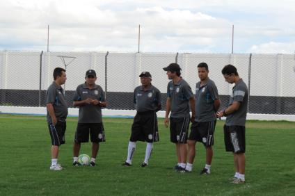 Comissão técnica do Treze comandou o treinamento