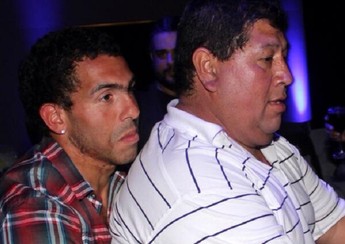 Tevez agradece apoio e diz que seu pai está bem
