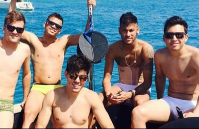 Gustavo Almeida é um dos 'parças' de Neymar