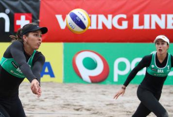 Vôlei: Juntas pela 1ª vez, Maria Clara e Lili são eliminadas