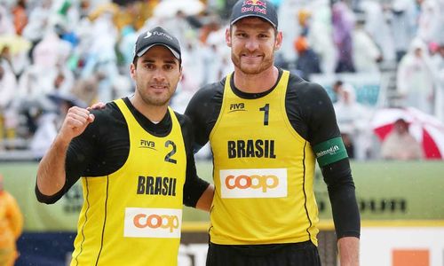 Alison/Bruno fecha dia invicto em Grand Slam austríaco