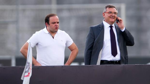 Mario Gobbi e Ronaldo Ximenes no Corinthians
