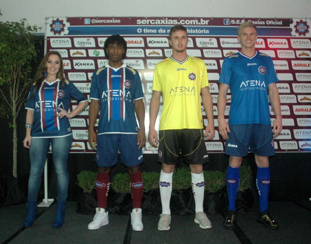 Caxias lança terceiro uniforme