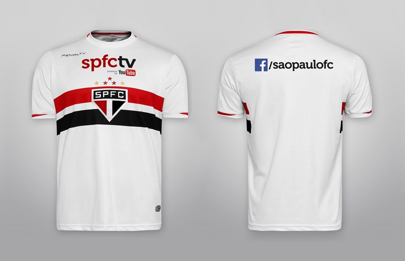 São Paulo divulga novo uniforme sem patrocinador