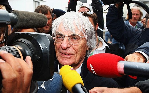 Fórmula 1: Justiça encerra caso de Ecclestone por US$ 100 milhões