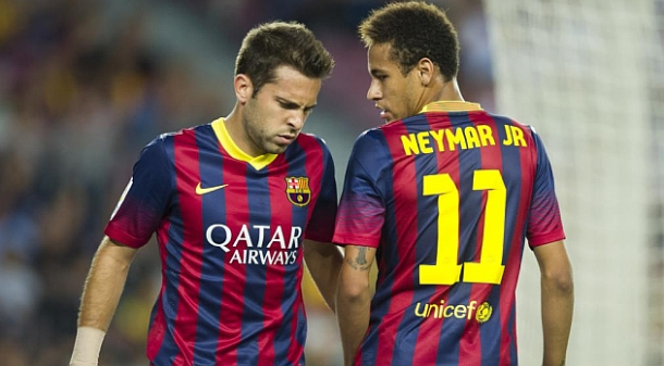 Espanhol: Neymar está ‘animado’ e quer voltar logo, diz Alba