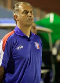 Carlos Octávio quando era treinador do Guará - Fá io Rubinatto