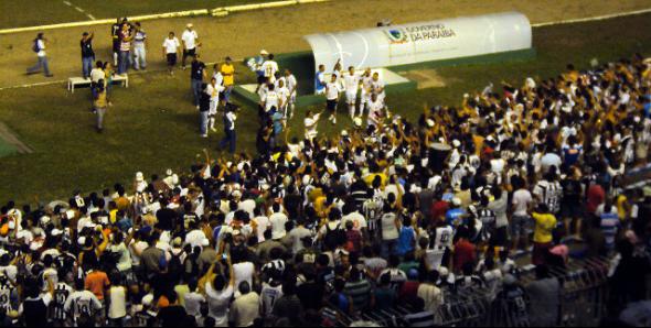 Como punição por briga, Botafogo-PB terá que pagar R$ 5 mil