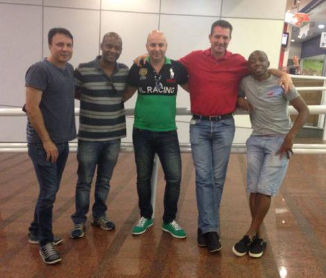 Flávio Conceição e Amaral (segundo e último da esquerda para a direita)