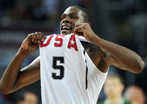 Kevin Durant foi o MVP da última NBA
