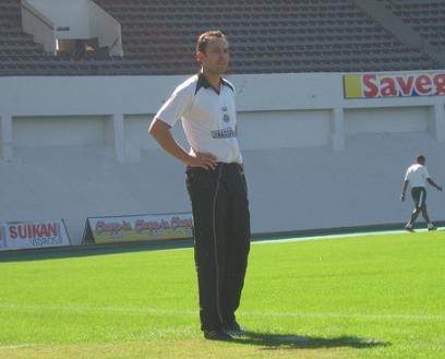 Moisés Egert comanda treino do Crac