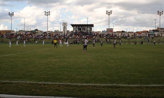 Estádio Abadião, onde acontece a partida