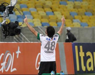 Germano marcou um golaço