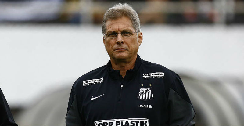 ‘Otimista’, Oswaldo de Oliveira vê Santos em ascensão no Brasileiro