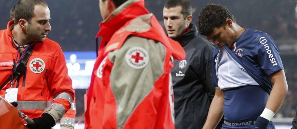 Thiago Silva para 1 mês e é ‘baixa’ da 1ª lista de Dunga
