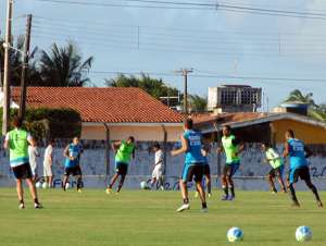 Série C: Botafogo-PB realiza treino, mas Lúcio Curió, Alexandre e Hércules ficam de fora