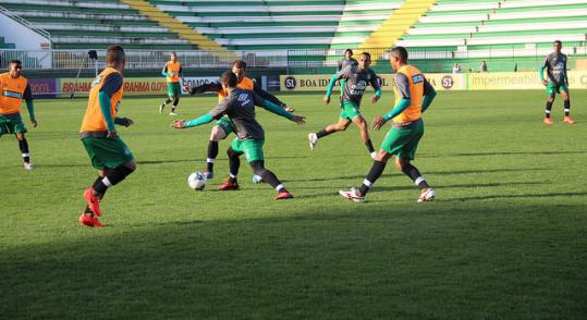 Treino na Arena Condá
