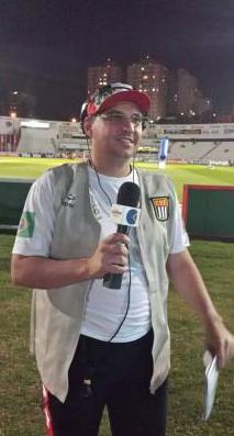 Repórter da Rádio Central Nilson Zanchetta Junior